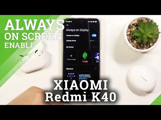 Video thumbnail for How to Change Always On Display Theme in XIAOMI Redmi K40 – Change AOD Theme