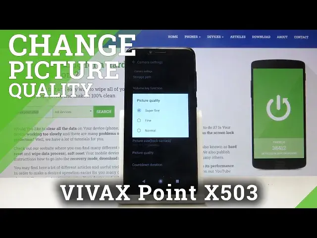 Video thumbnail for How to Change Picture Quality in VIVAX Point X503 – Increase Photo Quality