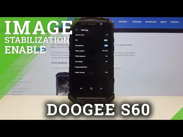 Video thumbnail for How to Enable Image Stabilization Feature in Doogee S60 - Activate Image Stabilization