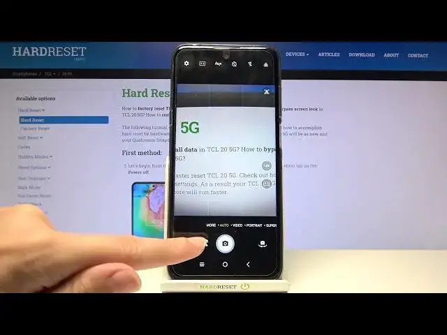 Video thumbnail for TCL 20 5G - How to Turn On Camera Gridlines & Turn Off Orientation Lines