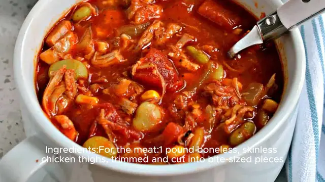 Video thumbnail for Brunswick stew recipe