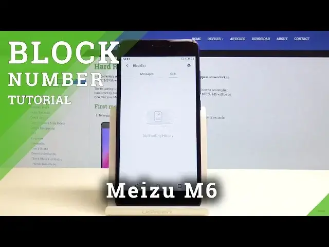 'Video thumbnail for How to Block Number in MEIZU M6 - Add to Blacklist'