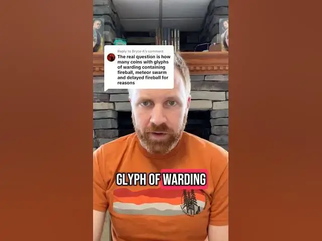 'Video thumbnail for How does #dnd’s glyph of warding travel across planes?'