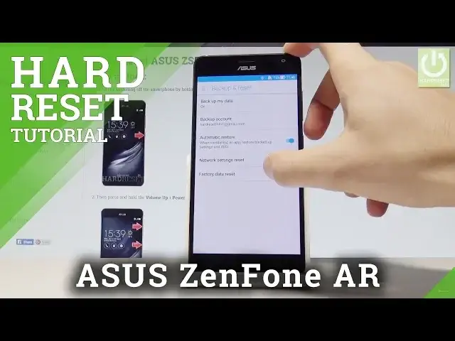 Video thumbnail for How to Wipe Data in ASUS ZenFone AR - Factory Reset |HardReset.Info