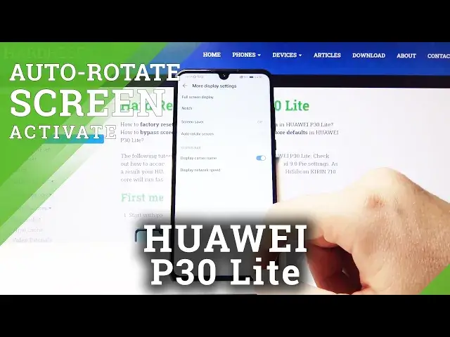 Video thumbnail for How to Enable Auto Rotate in Huawei P30 Lite - Activate Automatic Reorient