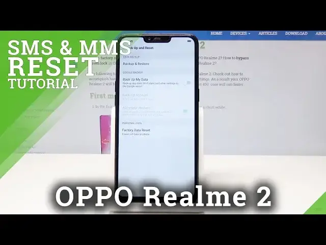 Video thumbnail for How to Erase SMS & MMS from OPPO Realme 2 - Delate Messages from OPPO
