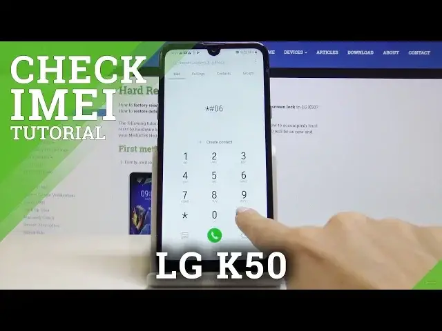 'Video thumbnail for How to Check IMEI Number in LG K50 - Locate Serial Number'