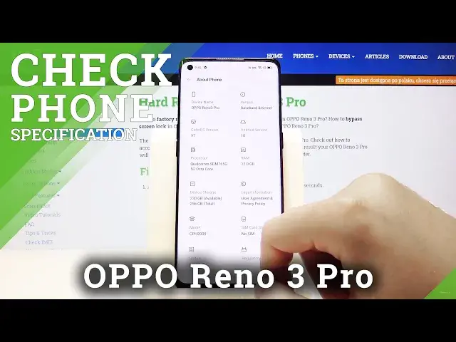'Video thumbnail for How to Check Phone Specification in OPPO Reno 3 Pro – Phone Info'