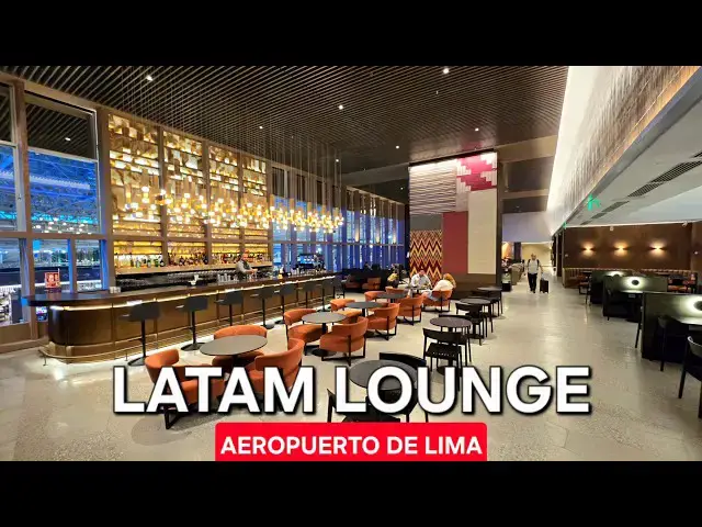 'Video thumbnail for ¡NUEVA Sala VIP LATAM Lounge en LIMA!  | ¿La MEJOR de Sudamérica? Tour y Reseña 😱'