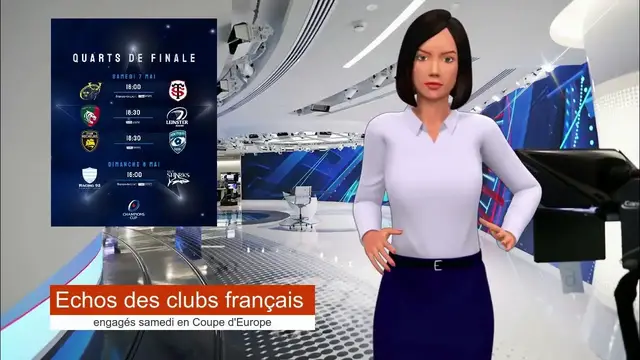 Video thumbnail for Rugby - Echos des clubs engagés en Coupe d'Europe : Stade Toulousain, La Rochelle et Montpellier