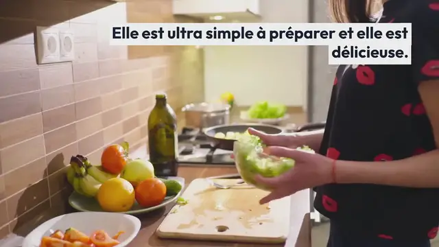 Video thumbnail for Salade de lentilles & feta