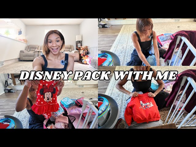 Video thumbnail for Disney Pack With Me For An Extended Stay: Baby, Kid & Adult | Part Two