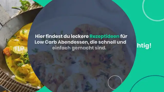 Video thumbnail for 20+ SCHNELLE LOW CARB ABENDESSEN REZEPTE