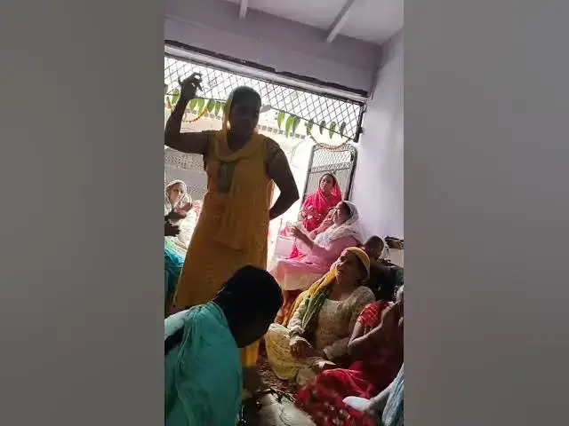 Video thumbnail for कन्हैया प्यार की बंसी, मईया क्यों बनाई है,भईया क्यों बनाया हे#viral#डांस #bajan#dehati#happy_lokgeet