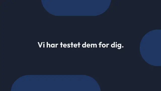 'Video thumbnail for Powerbank test – De Bedste powerbanks i 2024'