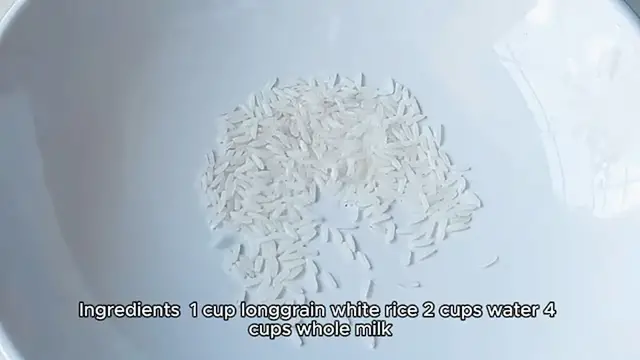 Video thumbnail for Arroz con leche recipe