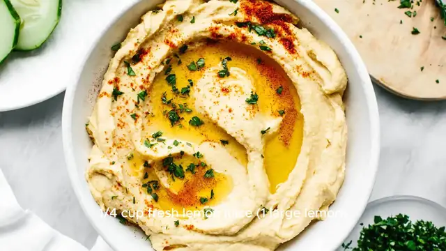 Video thumbnail for Hummus Recipe