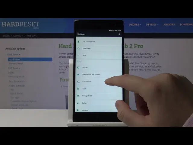 'Video thumbnail for Open and Manage Vibration Mode Settings - LENOVO Phab 2 Pro'