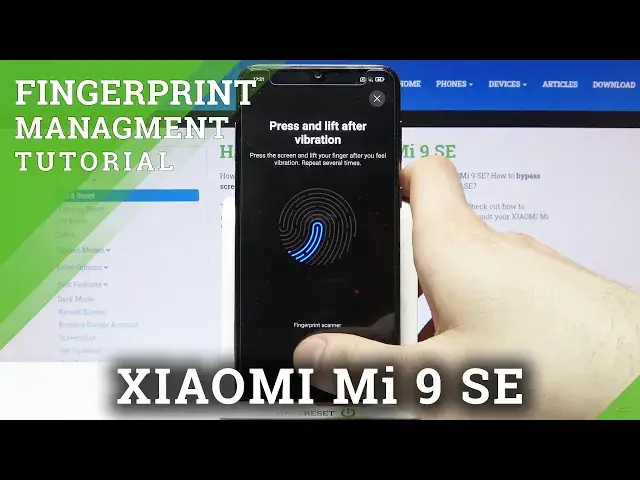 Video thumbnail for How to Add Fingerprint to XIAOMI Mi 9 SE – Set Up Screen Lock