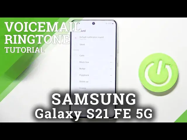 'Video thumbnail for How to Change Voicemail Notification Sounds on SAMSUNG Galaxy S21 FE 5G - Manage Sound Settings'