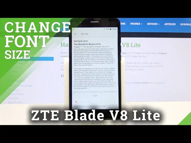 'Video thumbnail for How to Change Font Size in ZTE Blade V8 Lite – Adjust Font Size'