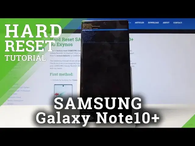 'Video thumbnail for How to Hard Reset SAMSUNG Galaxy Note 10+ / Bypass Screen Pattern'