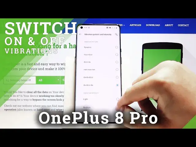 'Video thumbnail for How to Change Vibration Pattern in OnePlus 8 Pro – Select Vibration Type'