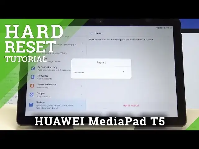 'Video thumbnail for Factory Reset HUAWEI MediaPad T5 - Hard Reset Instructions'