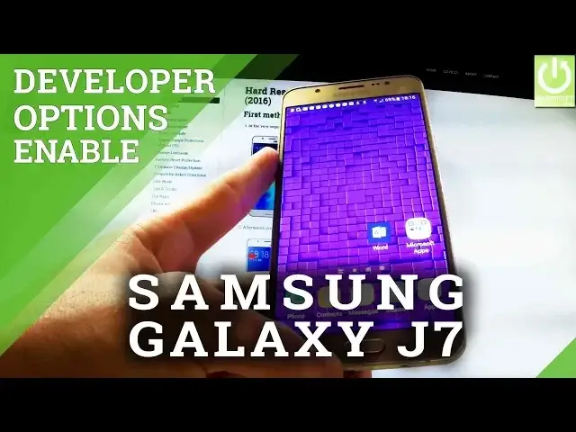 'Video thumbnail for How to Enable Developer Options in SAMSUNG Galaxy J7 (2016)'