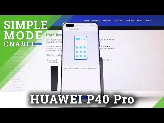 'Video thumbnail for How to Enter Simple Mode in HUAWEI P40 Pro – Turn On Easy Mode'