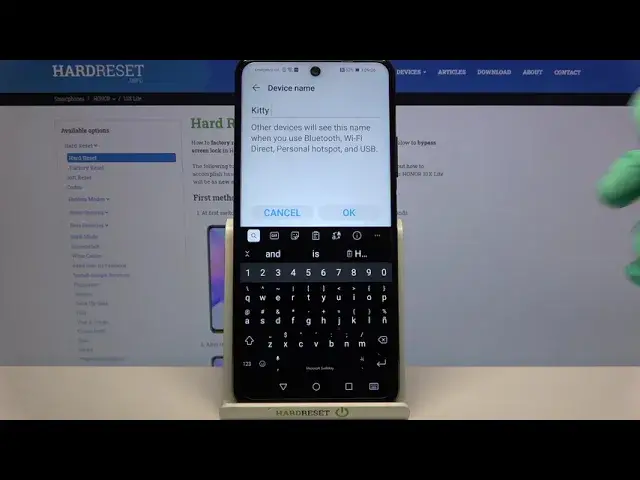 Video thumbnail for How to Change Device Name in HONOR 10X Lite – Rename Device