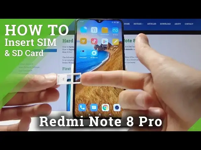 Video thumbnail for How to Insert SIM & SD Card in XIAOMI Redmi Note 8 Pro - Nano SIM & Micro SD Card Installation
