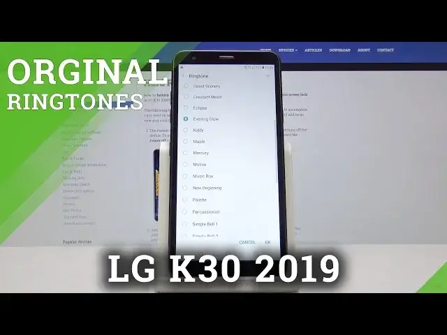 Video thumbnail for How to Change Ringtone in LG K30 2019 – Ringtone List
