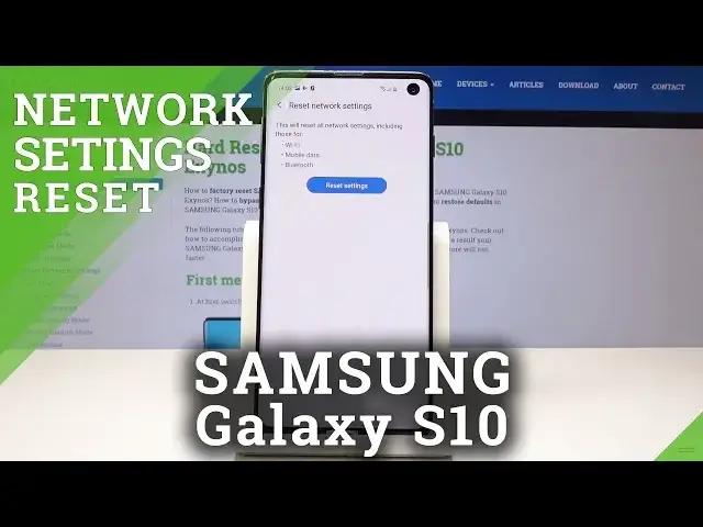 'Video thumbnail for Reset Network Settings SAMSUNG Galaxy S10 - How to Fix Network Settings'