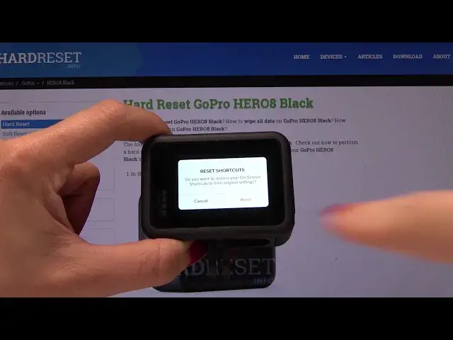 Video thumbnail for How to Reset OnScreen Shortcut in GoPro Hero8 Black