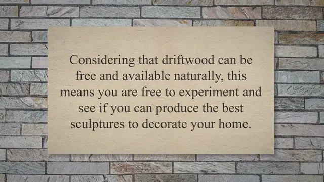 'Video thumbnail for How To Make Driftwood Sculpture'