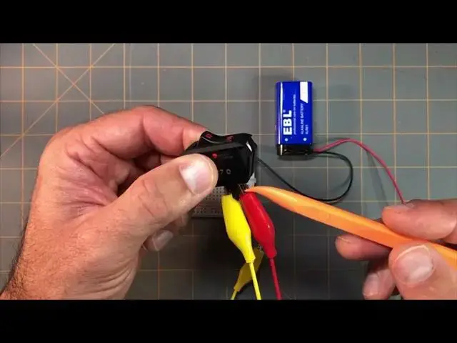 Video thumbnail for Electromechanical Switches: SPST Rocker Switch