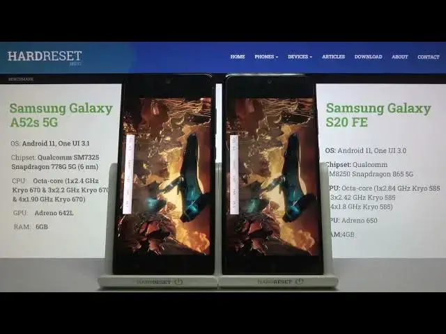 'Video thumbnail for SAMSUNG Galaxy A52s 5G vs SAMSUNG Galaxy S20 FE - 3DMark Wild Life Extreme'