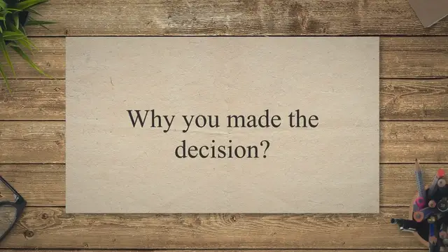 Video thumbnail for Describe a Time You Made a Decision to Wait for Something IELTS Cue Card