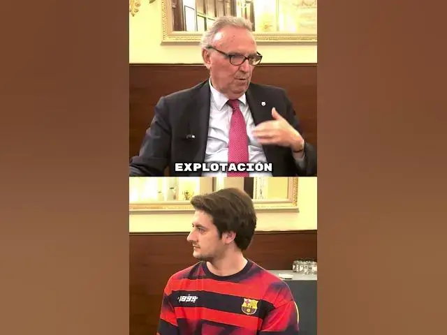 Video thumbnail for EL EX PRESIDENTE DEL BARÇA GASPART NOS CONFIESA QUE ES OPTIMISTA CON EL CLUB