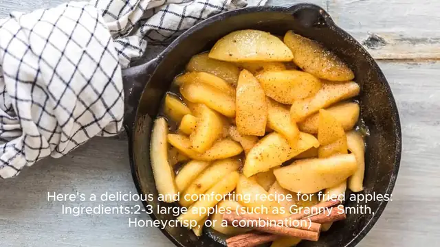Video thumbnail for Fried apples recipe