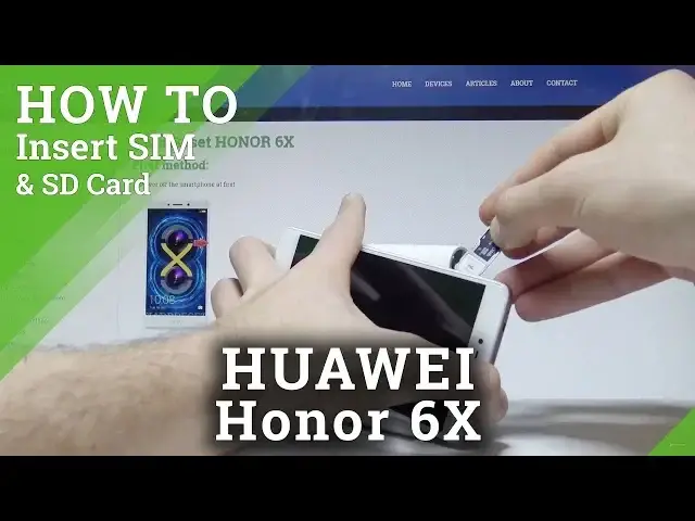 Video thumbnail for How to Insert SIM & SD Card in HONOR 6X |HardReset.info