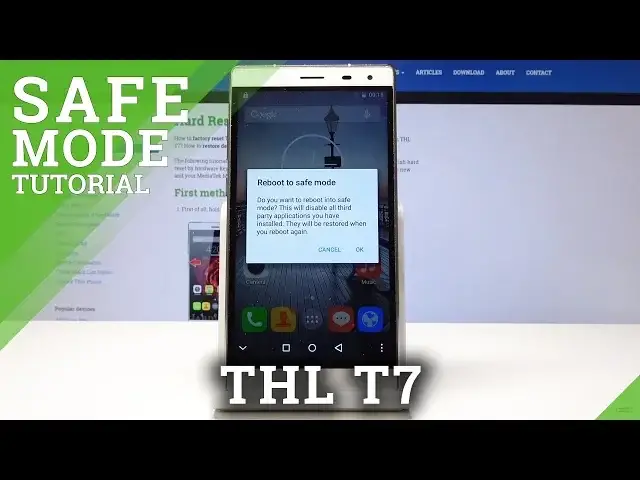 'Video thumbnail for THL T7 Safe Mode'