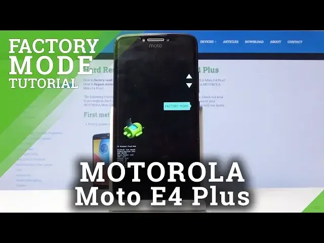 Video thumbnail for How to Open Factory Mode in Motorola Moto E4 Plus - Use Factory Test Mode