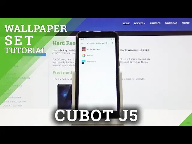 Video thumbnail for How to Change Wallpaper in CUBOT J5 - Desktop Update