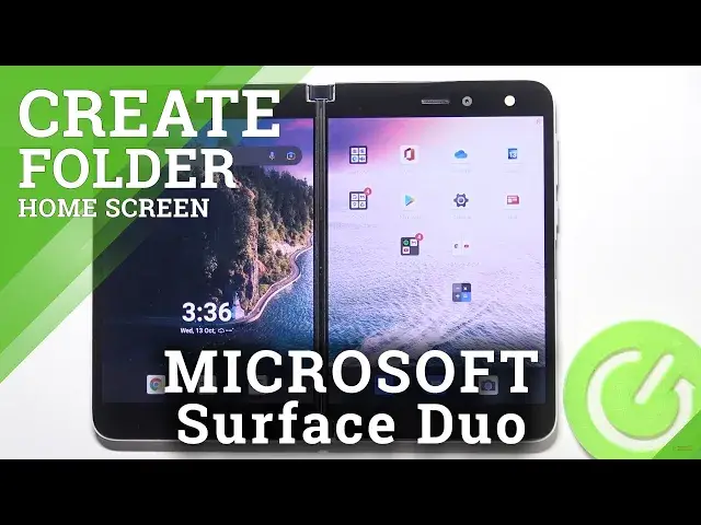 'Video thumbnail for How to Create Folder on Home Screen in MICROSOFT Surface Duo - Add Folder to Home Screen'