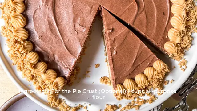 Video thumbnail for Chocolate pie recipe