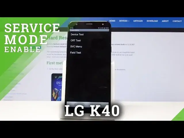'Video thumbnail for How to Open Service Mode in LG K40 - Secret Code / Hidden LG Mode'