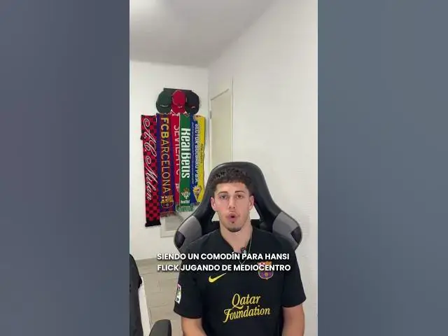 Video thumbnail for 😳El jugador más importante para Hansi Flick 
#hansiflick #ericgarcía #fcbarcelona