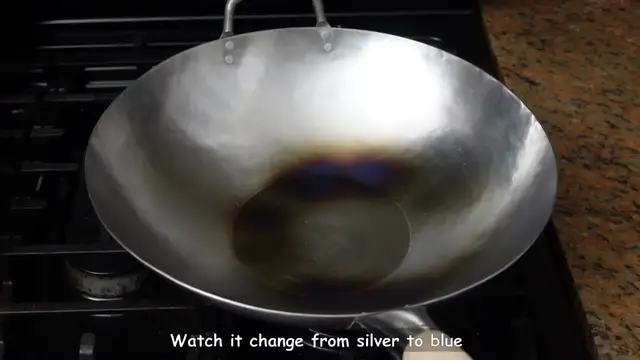 Video thumbnail for Seasoning My Brand New Carbon Steel Wok   A Step by step Guide (720P HD)